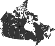 Generic map of Canada icon