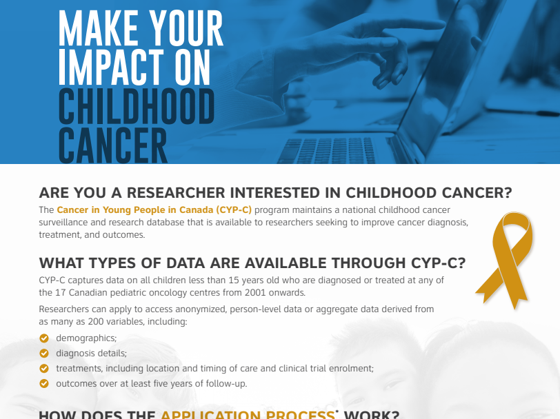 Make your impact on childhood cancer